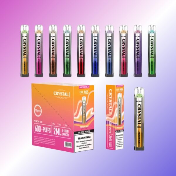 Acquista Elf Box Crystal Bar 600 Puffs a basso costo in vendita | Prezzo  €7,99 | All'ingrosso