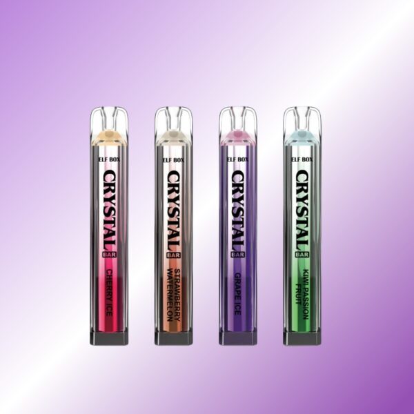Acquista Elf Box Crystal Bar 600 Puffs a basso costo in vendita | Prezzo 7,99 | All'ingrosso | VSVAPE Acquista Elf Box Crystal Bar 600 Puffs a basso costo in vendita | Prezzo 7,99 | All'ingrosso | VSVAPE